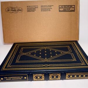 Franklin Library The Confessions of St. Augustine 1982  Hardcover W/Box